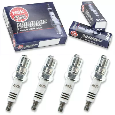 4pcs Mercruiser 255 NGK Iridium IX Spark Plugs Inboard 8 Cyl GM Small Block Ny • $51.35