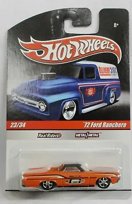 2009 Hot Wheels Delivery Series ’72 Ford Ranchero Mr. Gasket Orange 23/34 • $9.59