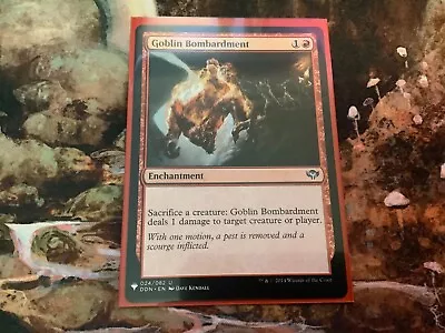 MTG - Magic The Gathering Card Goblin Bombardment - Enchantment - Duel Decks • $2.80