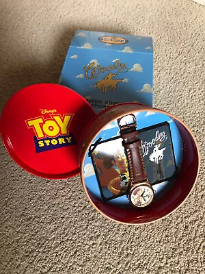  Toy Story  Fossil Limited Edition Woody Watch - New In Tin And Box • $44.95