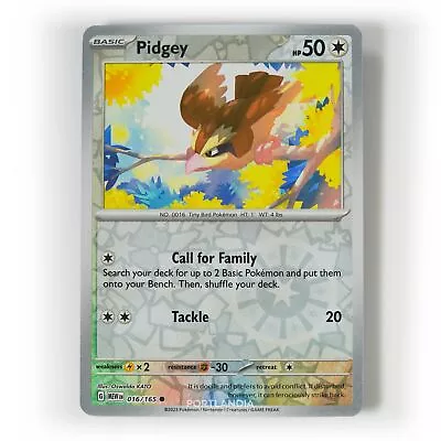 Pokemon - 151 - Reverse & Standard Holo Cards - Scartlet & Violet Singles • £0.99