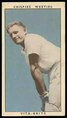 Crispies Weeties - 'Leading Cricketers' #15 - L. Johnson (Queensland) (1948) • $5.01