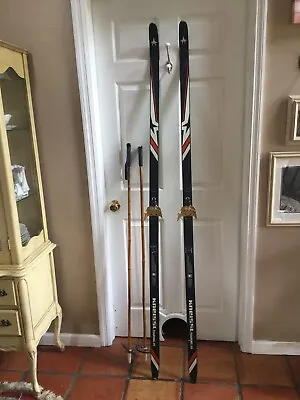 Vintage Kneissl Touring 3s Cross Country Skis 195cm  W/ Poles • $167