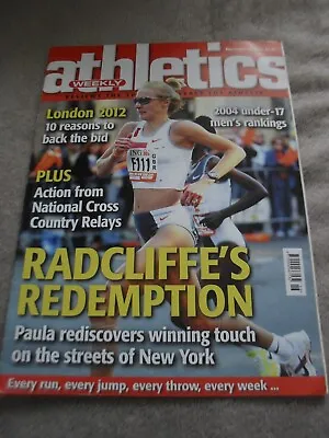 £0.99 • Buy Athletics Weekly Issue November 10th 2004,Paula Radcliffe