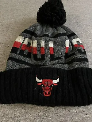 Chicago Bulls Stocking Cap Hat Beanie Winter Knit Mitchell & Ness • $15