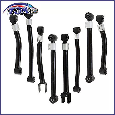 8PCS Adjustable Control Arms Kit 0-6 Inch Lift Fits 07-18 Jeep Wrangler JK/JKU  • $420.88