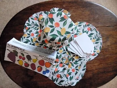 Oranges And Lemons Fabric Jam Pot Covers • £4.90