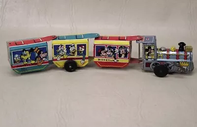 Marx Japan Disneyland Express Tin Litho Wind-up Train Very Clean Works Great • $39.99