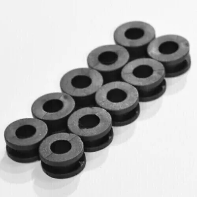 M6 Motorcycle Side Cover Rubber Grommets Gasket Fairings For Honda Suzuki 10pcs  • $11.79