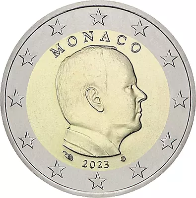 2 Euro Monaco 2023 * Albert II * Unc • $5.89