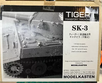Modelkasten Sk-3 Tiger I Transport Tracks Workable • $20