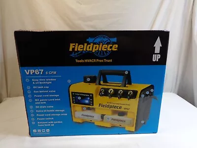 Fieldpiece Vp67 6cfm Vacuum Pump - New • $399.99