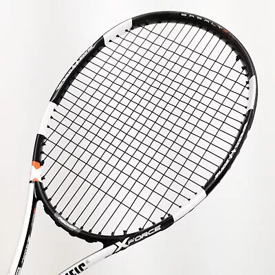 Pacific X Force Tennis 98 Sq.in. Racquet 4 1/4 New Grip New Strings Excellent • $89.95