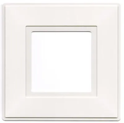 4x SINGLE LIGHT SWITCH WHITE FINGER PLATE BACK SURROUND QUICK DISPATCH UK SLR • £3.99