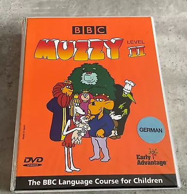 MUZZY : BBC Children’s Language Course - GERMAN  LEVEL II - 2001 DVDs SEALED!! • $37.88