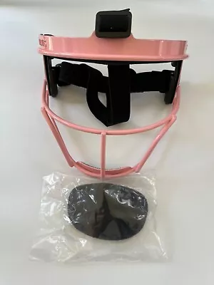 Dinictis Softball Face Mask With Wide Field Vision Lightweight PINK All Ages • $19.88