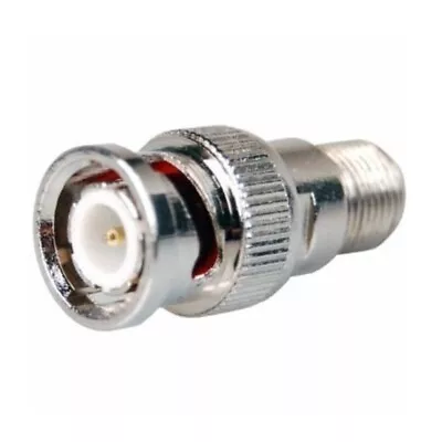 MAGNUM PRO MC42 BNC Male To Type F Coaxial Female Adapter • $5.99