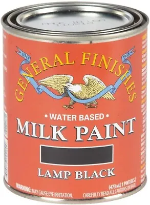 Lamp Black Milk Paint Pint • $34.99