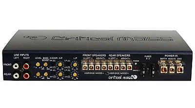 Critical Mass Amplifier 4ch 1000.4 Jl Amp Ads Zapco Kicker Jbl Hertz Audio Focal • $177.50