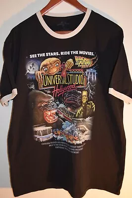 Universal Studios E.T. Back To The Future Frankenstein King Kong T Shirt XL L/XL • $25