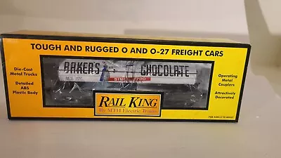 RAIL KING MTH Baker’s Chocolate Tank Car 30-7324 NEW • $35