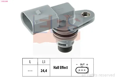 EPS 1.953.368 Sensor Camshaft Position For AUDIBENTLEYPORSCHESEATSKODAVW • $50.41