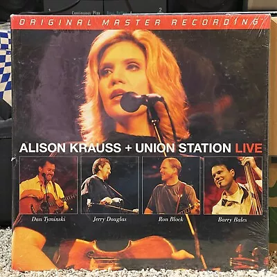 Alison Krauss + Union Station Live Rounder Records MFSL 3-281 Sealed LTD Edition • $599.95
