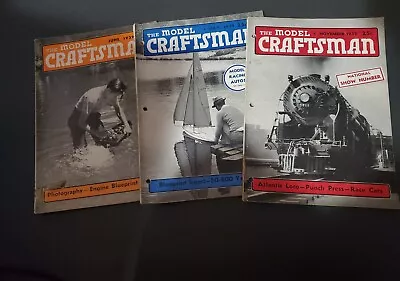 The Model Craftsman Magazine June July Nov 1939 • $10