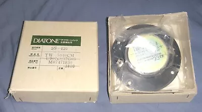 $36.97 • Buy Set Of 2 Rare DIATONE Midrange Drivers SS-430 NEW IN BOX TW-5040CM Mitsubishi