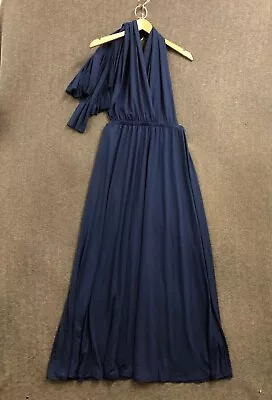 IWEMEK Womens Transformer Convertible Multi Way Wrap Long Prom Maxi Dress M NWT • $21.90