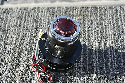 LUCAS Round Vintage TAILIGHT TAIL LIGHT British BOBBER CAFE  MT110 Medium 21509 • $25.99