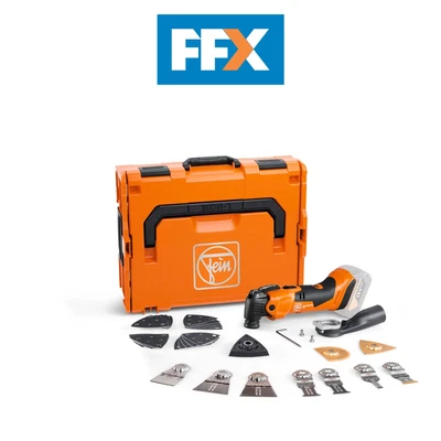 £190.68 • Buy Fein 71293863000 AMM 500 Plus Top AS 18V 4.0Ah 31pc BL Oscillating Multi Tool