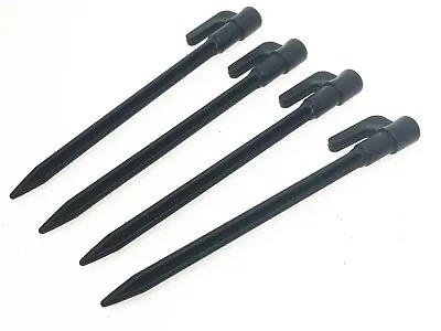 $5.18 • Buy 4pcs Plastic Tent Pegs Durable Nails Sand Ground Stakes  Spike Camping Tools 