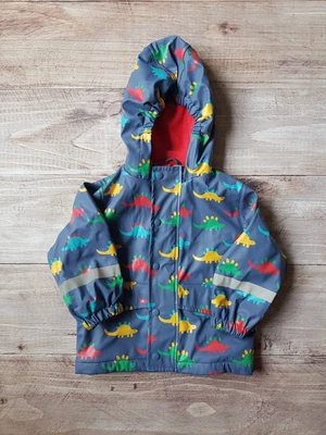 £4.95 • Buy Frugi Puddle Buster Waterproof Coat Jacket  1-2 Years Dinosaurs