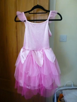 £1 • Buy Girls 6-8 Years Fancy Dress Up Pink Fairy Costume.