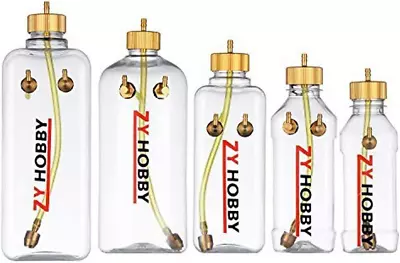 RC Gas Fuel Tank 360ML Fuel Bottle For RC Airplane Model -Transparent Plastic • $22.75