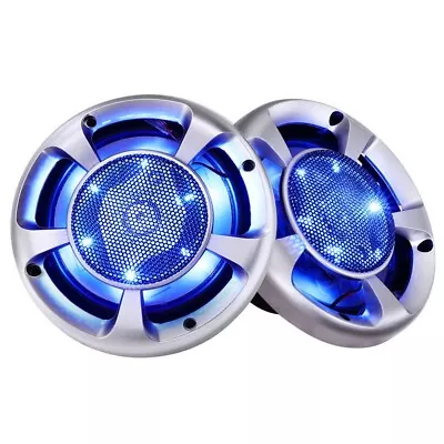 2x MaxTurbo 6.5  Inch Car Speakers LED Light 500W Stereo 3-WAY Audio Component • $42.09