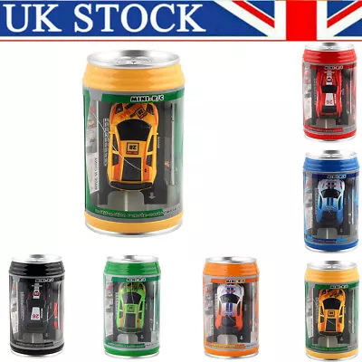£9.59 • Buy Mini Coke Can Car Speed RC Radio Remote Control Micro Racing Car Kids Toys Gifts