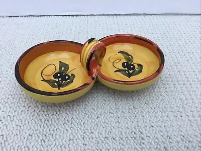 Vallauris Ceramic Hors D’oeuvres Entre Tapas Dish Made In France • £7