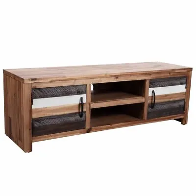 $187.95 • Buy TV Stand Entertainment Cabinet Wooden Furniture Lowboard Console Storage Unit