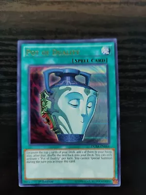 Pot Of Duality - DUSA-EN084 - Ultra Rare 1st Edition NM Duelist Saga • $12.99