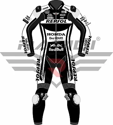 Marc Marquez Honda Repsol 2022 Model Motorcycle Motorbike Leather Racing Suit • $350