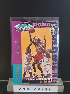 $15 • Buy 1995-96 Upper Deck NBA Michael Jordan You Crash The Game Silver V Magic #C1 NM
