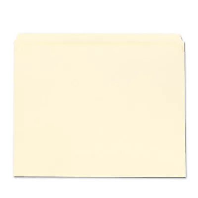 UNIVERSAL File Folders Straight Cut One-Ply Top Tab Letter Manila 100/Box 12110 • $18.38