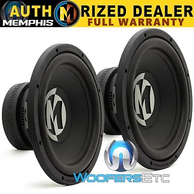 2 Memphis Pr12s4v2 Car Sub 4 Ohm 12  1000w Loud Pro Bass Subwoofers Speakers New • $259.99