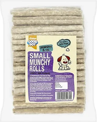 £8.99 • Buy Good Boy Munchy Rolls - Pack Of 100 Small Natural Dog Chews- GoodBoy Dog Treats
