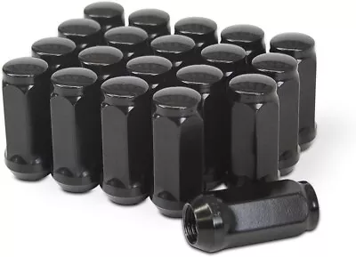 20 Black Bulge Acorn Lug Nuts 2  Inch 1/2x20 Ford Explorer Edge Flex Ranger 1/2 • $25.95