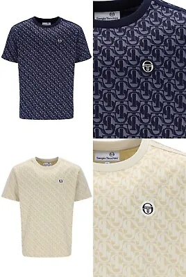 Sergio Tacchini Mens Short Sleeve Rene Mono T Shirt Smart Summer Top Casuals New • $56.83