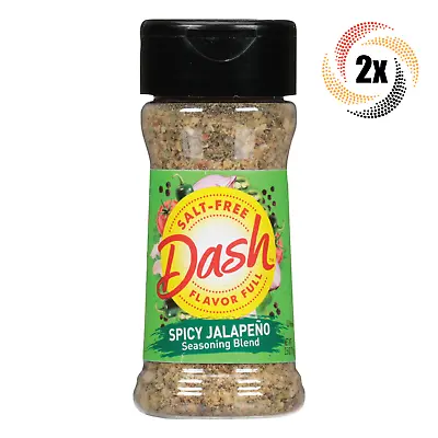 2x Shakers Mrs Dash Flavor Full Salt Free Spicy Jalapeno Seasoning Blend 2.5oz  • £12.92