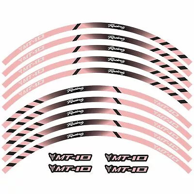 For Yamaha MT-10 17  Motorcycle Reflective Wheel Rim Tape Decal Stripes Sticker • $14.99